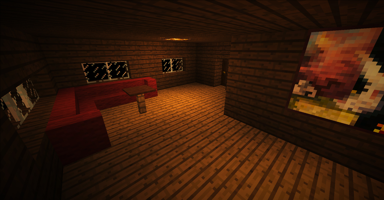 minecraft horror map lights out